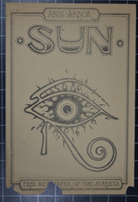 WHITE PANTHER PARTY - ANN ARBOR SUN - BLACK PANTHER PARTY- GARY GRIMSHAW ARTWORK