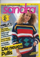 Strickheft Sandra 08/1986