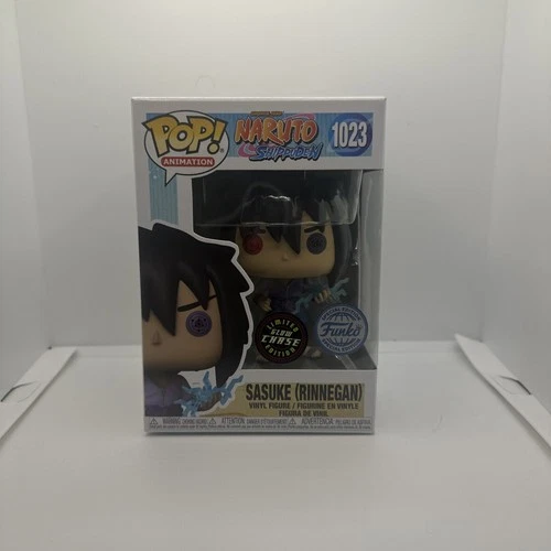 *GLOW CHASE* Funko Pop Sasuke (Rinnegan) Naruto Shippuden! RARE CHASE