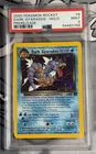 2000 Pokemon Team Rocket Dark Gyarados Holo #8 Prerelease Stamp PSA 9