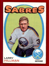 1971-72 O-Pee-Chee #168 Larry Hillman VG