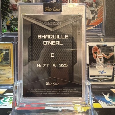 2024 Shaquille O'Neal wild card ALUMINATION 23/25 | eBay