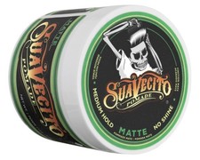 Suavecito Medium Hold, Shine-Free Matte Pomade for Men- 4oz