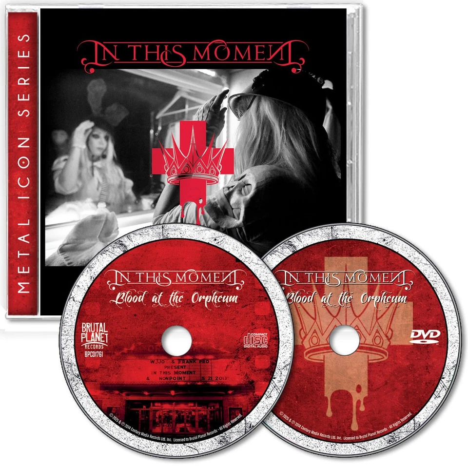 In This Moment - Blood at the Orpheum-Live (2-Disc CD+DVD, 2025, Brutal Planet)