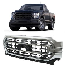 Front Bumper Chrome Grille F150 2021-2022 ML3Z-8200-DA