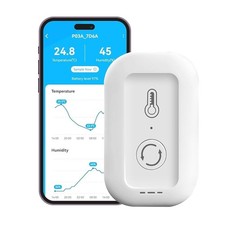Smart WiFi Thermometer Hygrometer with DayBetter App Bluetooth Temp Humidity Se