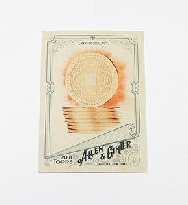 Cryptocurrency 2018 Topps Allen & Ginter #83 Base Price
