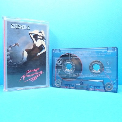   MC - SCORPIONS - Savage Amusement * Musik Kassette Music Cassette * EMI 1988