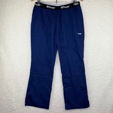 Greys Anatomy by Barco Active Navy Blue Scrub Pants Womens Large Drawstring