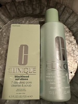 Clinique Blackhead Solutions 7 Day Deep Pore Cleanse & Clarifying Lotion 1.0!!!