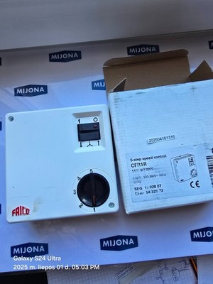 FRICO 5 STEP SPEED CONTROL CFR1R 220 240V 50HZ  (new old stock)