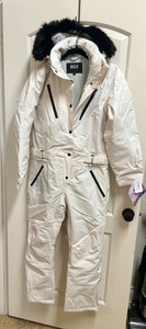 BGX Womens Cream Ski/Snow Suit Size Small