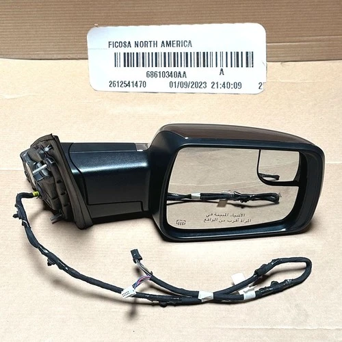 NEW OEM 2023-2024 Ram 1500 Mopar Outside Rear-View Mirror, Right - 68610340AA