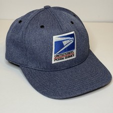 Vintage United States Post Office (USPS) Mail Carrier Snapback Hat Made In USA