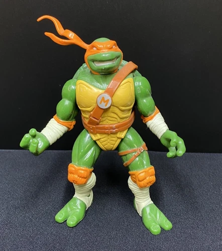 Michaelangelo TMNT The Next Mutation VTG Figure Playmates Mirage 1997 FOX KIDS