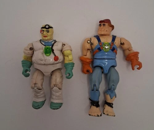 1986 Bionic Six action Figures