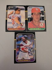1987 Donruss Baseball Cards #221-440 Choose Your Cards