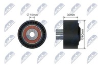 NTY Spannrolle, Keilriemen RNK-CT-040 FüR CitroËN Passend FüR Fiat Peugeot