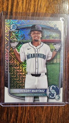 2024 Bowman Chrome Kendry Martinez #BCP-159 Mariners Mojo Refractor 1st