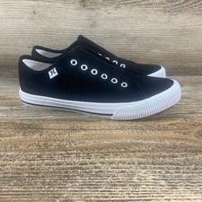 Hurley Chloe Canvas Sneakers in black Women  s Size 7.5.