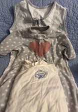 Lot of 3 Sleep Sacks Fleece Sleepsack Wearable Blanket Halo Carters SM Baby