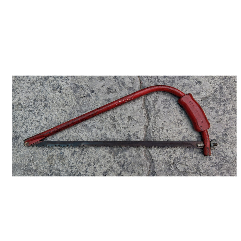 Craftsman 21 Inch Bow Saw Hardened Teeth Steel Blade Red Garden Tool