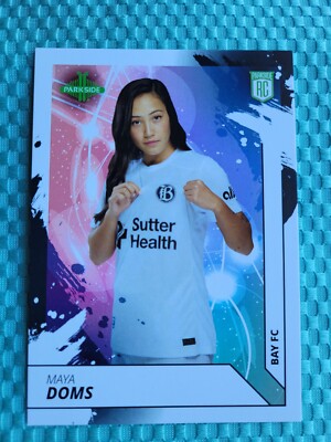 2024 NWSL Parkside Volume 1 Box Topper Maya Doms RC
