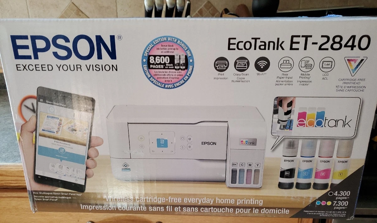 Epson EcoTank ET2840 Special Edition AllinOne Supertank, 43 OFF