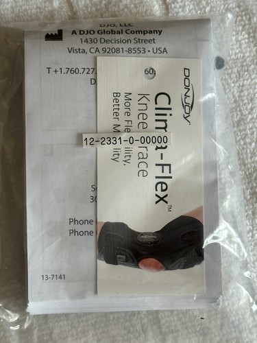 Top gebrauchter Zustand DonJoy Aspen Clima-Flex OA Knie+ rechte Bandage - Bild 12 von 12