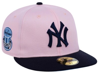 New Era New York Yankees Rock Candy 5950 Hat 1952 WS Patch Size 7 1/2 Blue UV