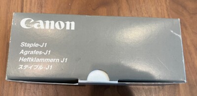 New Genuine Canon Staple Cartridge J1 6707A001[AA] 1  Box Of 3 Staple Cartridges