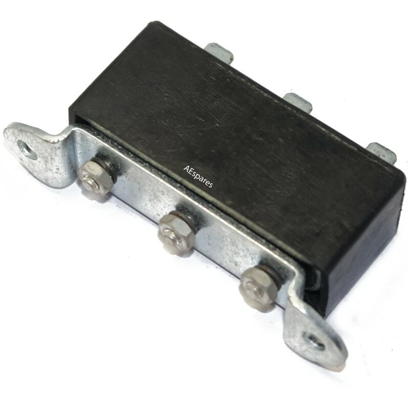 Condensador con cubierta y soporte para Triumph BSA Triples A50 AJS 47638 S2u Foto 2 de 4