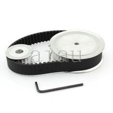 HTD 5M CNC Machine 40 20 Tooth Timing Pulley Belt Set Kit Reducer Ratio 2:1 NEW