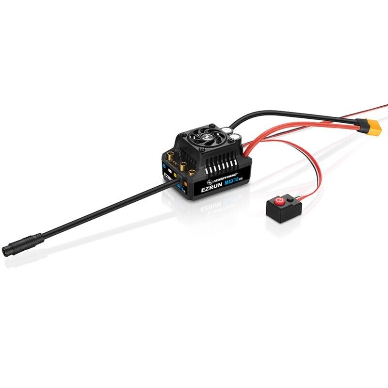 Original Hobbywing EZRUN MAX10 G2 140A 2-4S Lipo ESC For RC Original Hobbywing EZRUN MAX10 G2 140A 2-4S Lipo ESC For RC