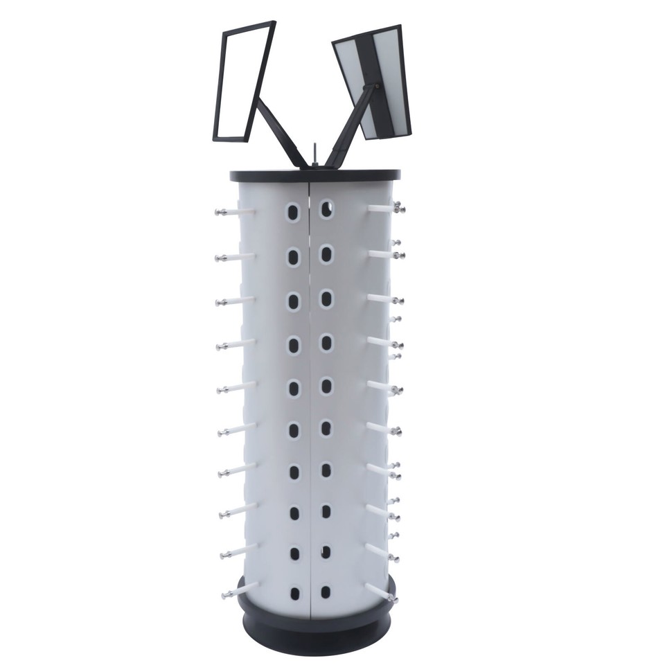 Glasses Rack Holder Sunglasses Display Stand Organizer 360° Rotating 40 ...