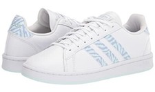 Adidas Grand Court K White Purple Aqua 7 Big Kids