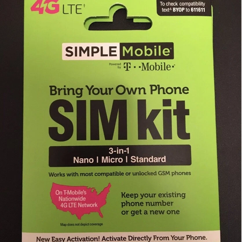 Simple Mobile Preload 1st month $50 Truly Unlimited Data Plan (T-mobile Network) - Image 2 of 4