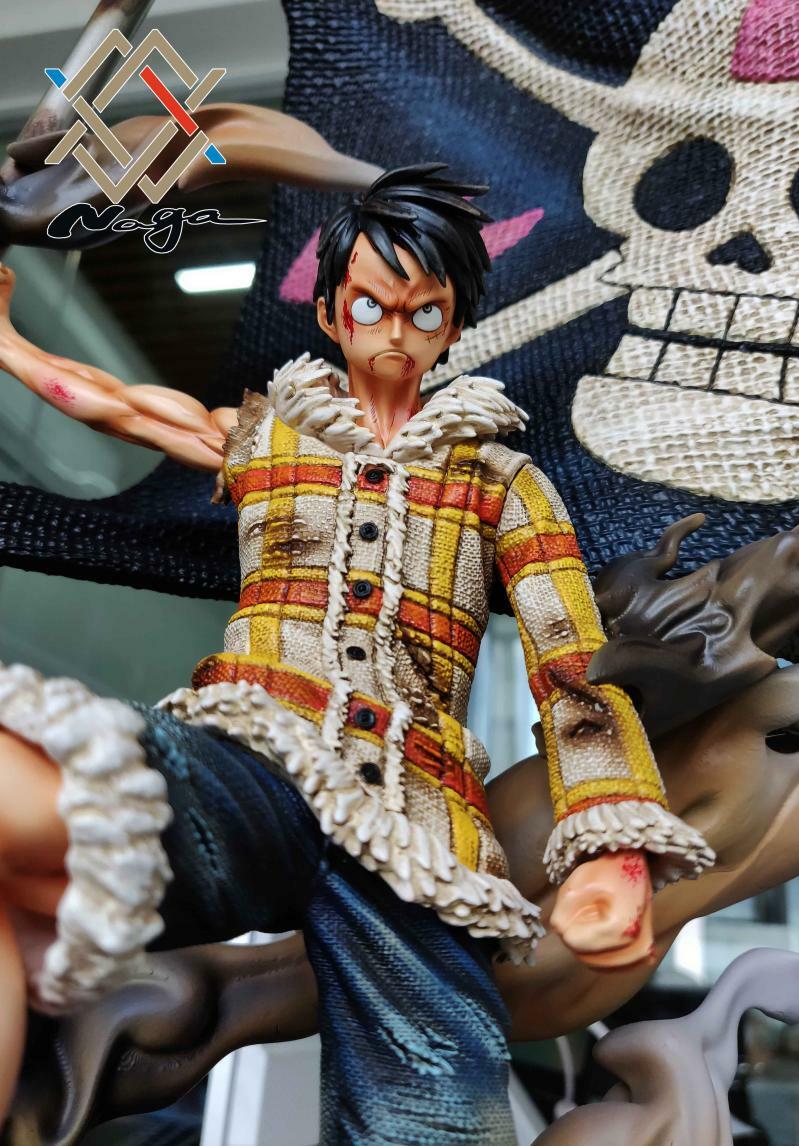 One Piece Flag Raising Monkey D Luffy Resin Statue 1/6 Figure NAGA
