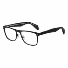 NEW Rag  Bone RNB 7011 003 Matte Black Eyeglasses 52/18/145