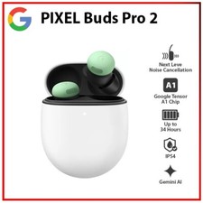 Google Pixel Buds Pro 2 WINTERGREEN Active Noise Cancellation Bluetooth Earbuds