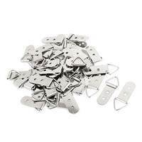 50pcs Metal Double Hole Triangle D Rings Picture Frames Hanging Hanger, New, Fre on sale 50pcs Metal Double Hole Triangle D Rings Picture Frames Hanging Hanger, New, Fre on sale