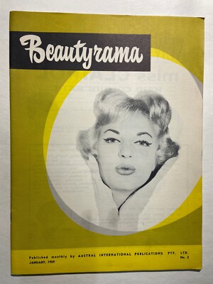 Vintage Hair Salon Magazine - Beautyrama No 2 - January 1959 | eBay