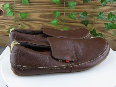 Florsheim Sz 11 Loafer Brown Leather Men Slip On‎ 18476-02 Medium (D, M) Florsheim Sz 11 Loafer Brown Leather Men Slip On 18476-02  main image 3