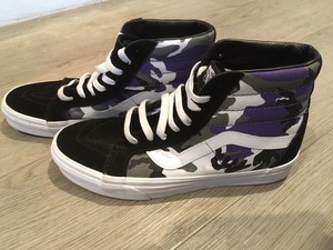 high top camo vans