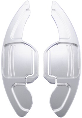 Schaltwippen Shift Paddles passt zu Audi A5 S5 RS5 (8T) A8 S8 (D4) Alu Silber