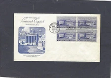 #991 3c SUPREME COURT FDC WASHINGTON,DC AUG 2-1950 GRIMSLAND CACHET