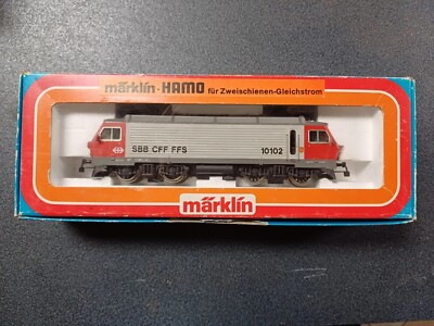 Locomotive HO SBB CFF FFS 10102 Marklin - électrique, Analogique, CC