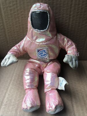 1997 INTEL INSIDE Pentium 2 - II - Technician Astronaut Spaceman Beanies Pink