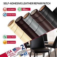 Leather Repair Patch Self Adhesive Leather Refinisher Easy Cut to Repair Patch