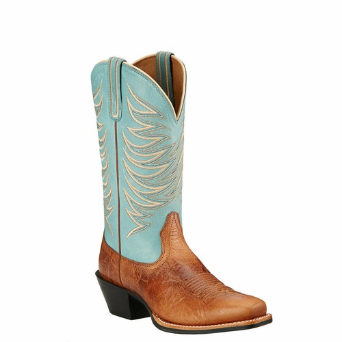 Ariat Mujer Botas Cowboy Legend legado Azul 10017379 | eBay